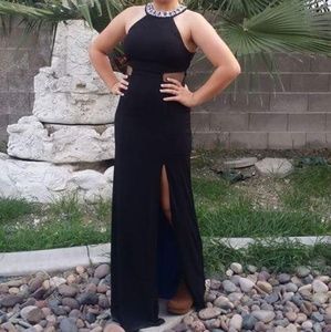 Floor length formal dress